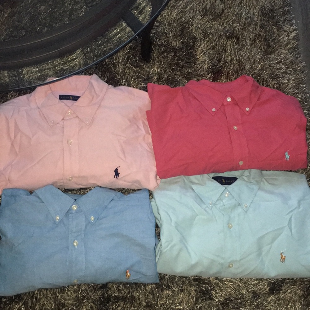 Ralph Lauren Long Sleeve Button Down Shirts